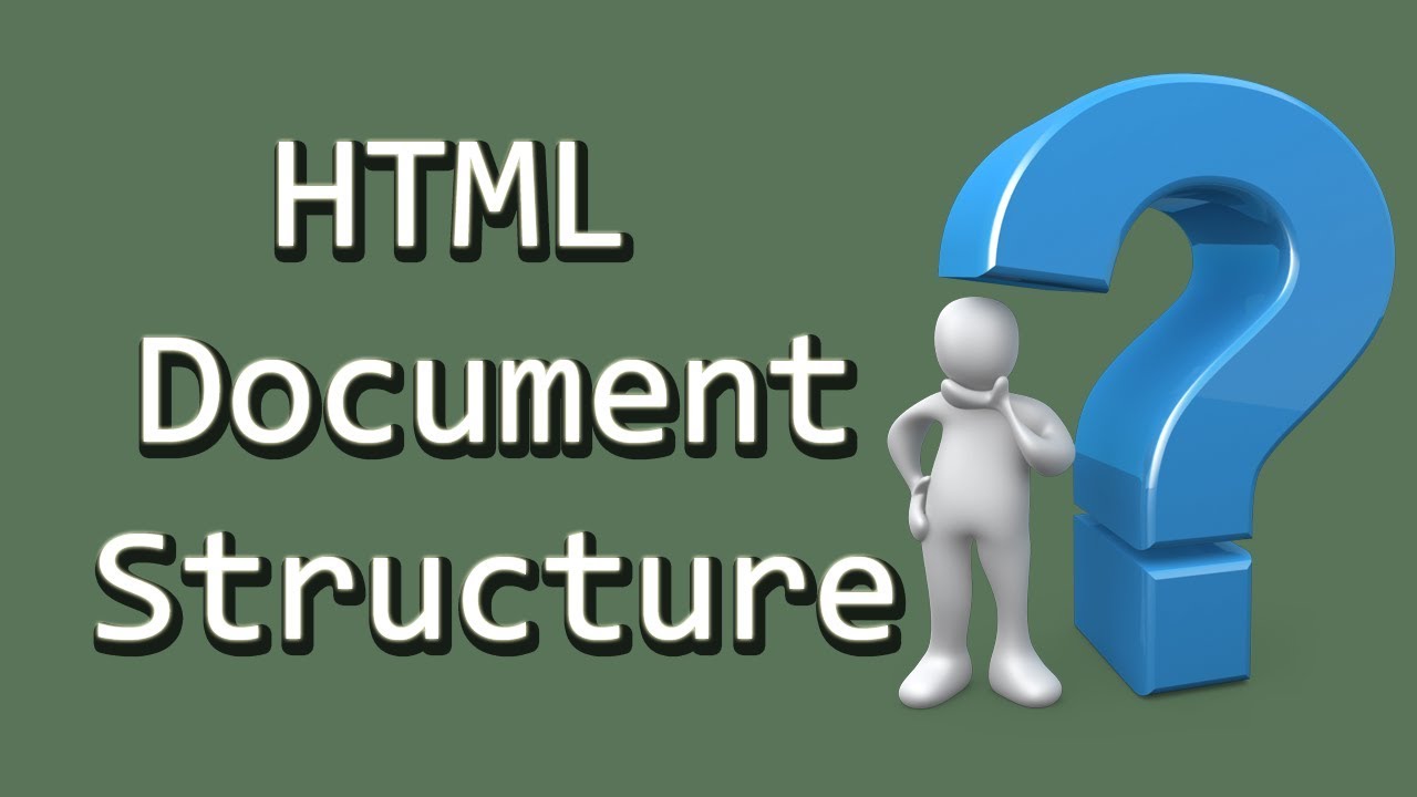 HTML Document Structure - Beginner Tutorial - YouTube
