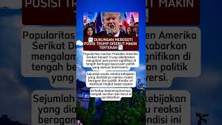 📉 DUKUNGAN MEROSOT! POSISI TRUMP DISEBUT MAKIN TERTEKAN 📉