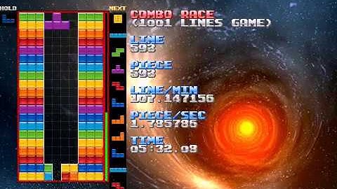 [Tetris Bot] 1000 combo in 4-wide with 6 residuals