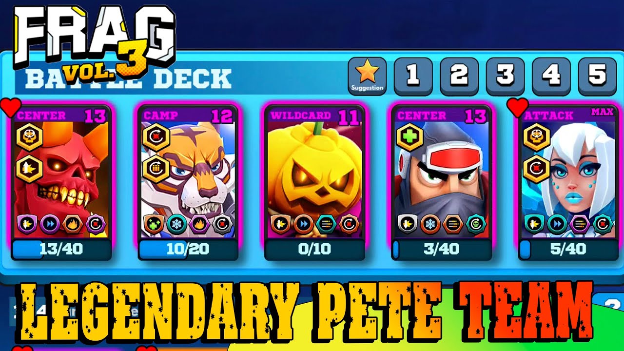 FRAG Pro Shooter - Legendary Pete Team🔥Gameplay Walkthrough🔥(iOS,Android)