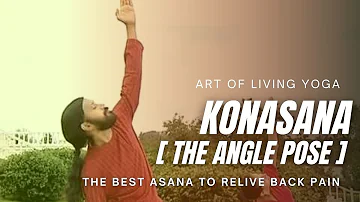 Konasana Yoga Asana (Angel Pose)