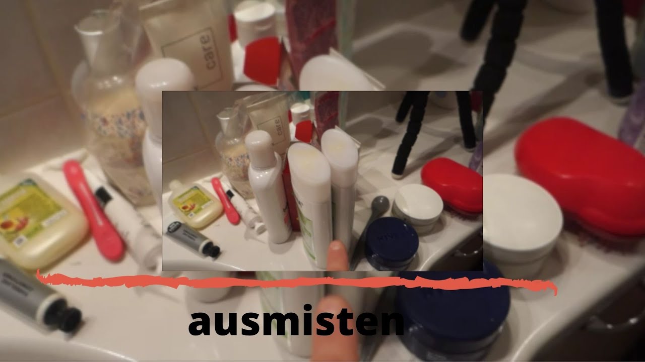 BADEZIMMER ausmisten!!!!! - YouTube