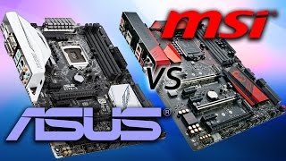 Две материнки: Asus Z170-A и MSI Z170A GAMING PRO на LGA 1151