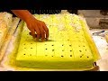 HUGE SPONGE CAKE DESSERT | Bangkok Street Food, Thailand