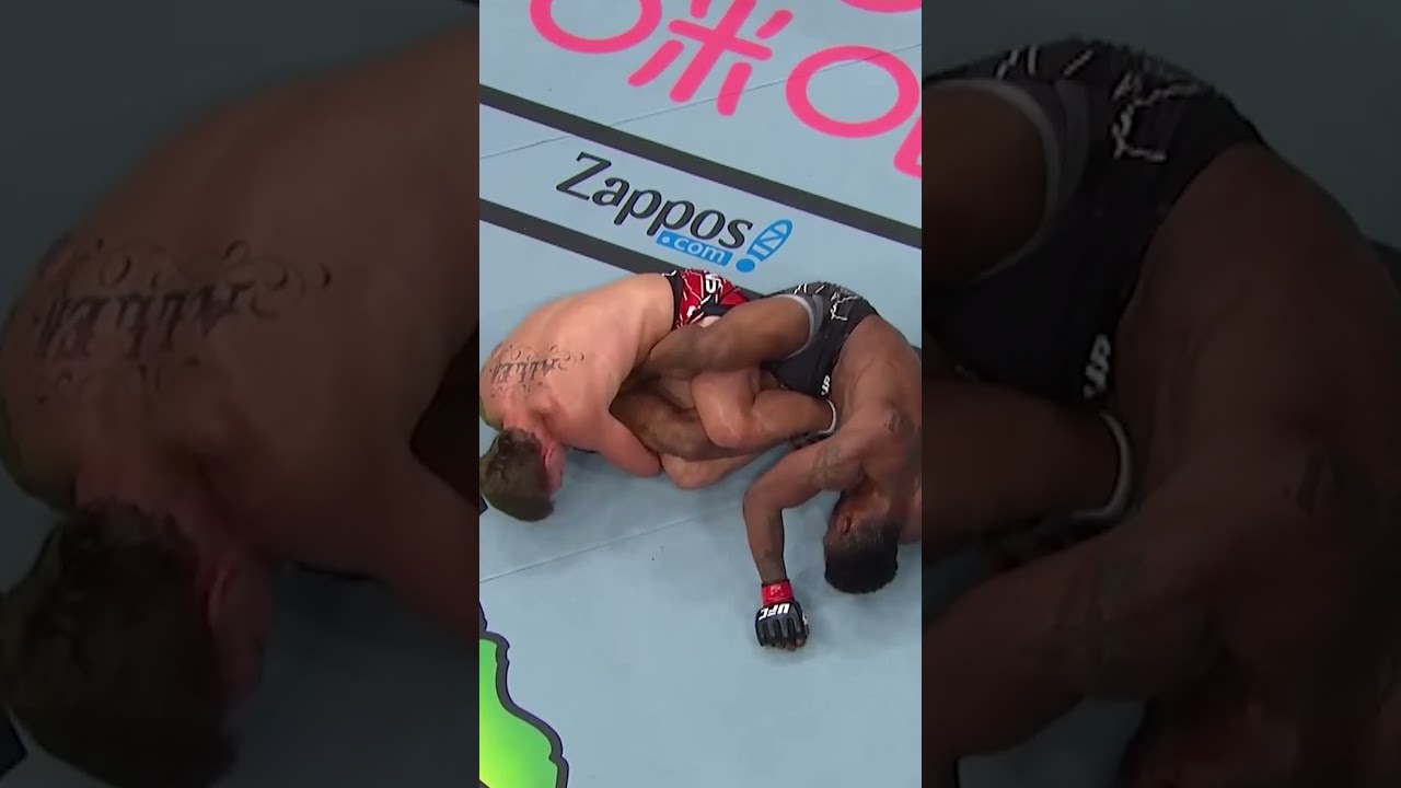 WILD Ankle Lock Submission From Brendan Allen!! 