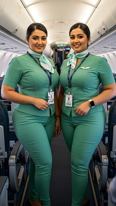 Beautiful Dubai Princess: Hot Air Hostess Girl #dubaiprincess #airhostess #shorts #flightattendant