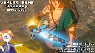 BOTW2 Delayed, Nintendo Remaster, KH4 Announced | Gaming News Roundup