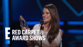 The People's Choice for Favorite TV Comedy Actress is Lea Michele | E! People's Choice Awards