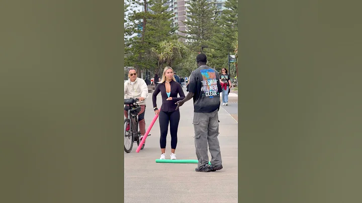 She started hiding the pool noodles 😂 #funny #comedyvideos #entertainment #youtubeshorts