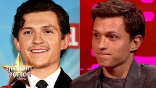 Tom Holland Shows Off How Much Facial Hair He Can Grow | The Graham Norton Show