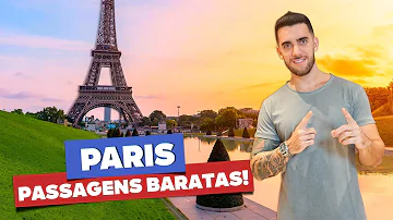 Onde comprar passagem para Paris?