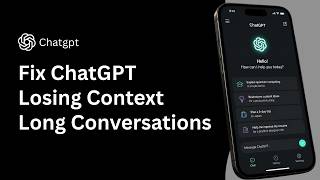 Information How to Fix ChatGPT Losing Context in Long Conversations ! Guide