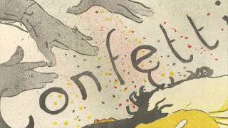 Henri de Toulouse-Lautre、Confetti、希少画集画
