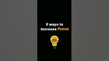 5 Proven Ways to Increase Focus and Boost Productivity🚀#viral #shorts