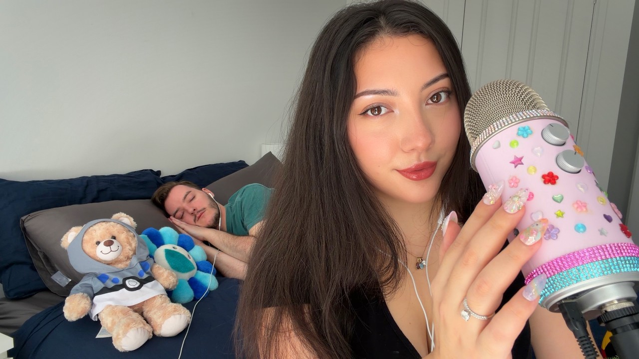 I do ASMR until @DidoASMR falls asleep