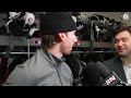 Drake Batherson, Jake Sanderson, and Travis Green Pregame Media vs MTL