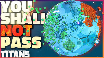 The Battle for Death Alley - Intense 1v1 Planetary Annihilation Titans