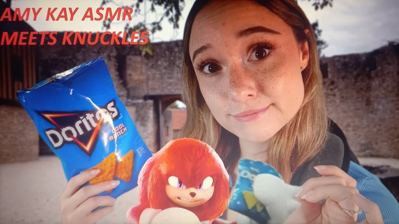 Amy kay asmr meets Knuckles - YouTube