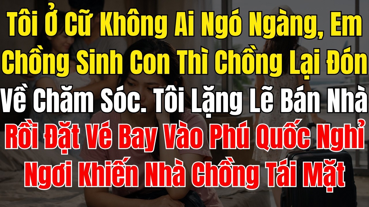 Tôi Ở Cữ Không Ai Ngó Ngàng, Em Chồng Sinh Con Chồng Lại Đón Về Chăm Sóc  Tôi Lặng Lẽ Bán Nhà Rồi