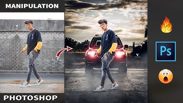 Photoshop Manipulation tutorial : How to manipulation photo in photoshop cc - Amit editz