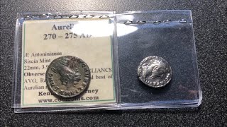 Ancient coin pickups