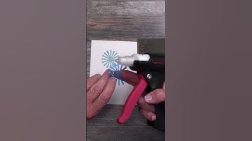 Embedded Embossing Technique #shorts