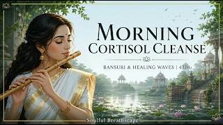 Morning Cortisol Detox 🌱 Raag Bhairavi Bansuri 432 Hz for Anxiety Relief, Calm & Mental Clarity