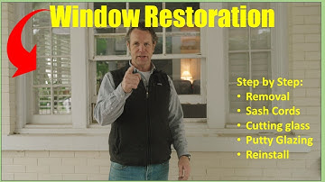 How to Restore a Historic Wooden Window—Step by Step