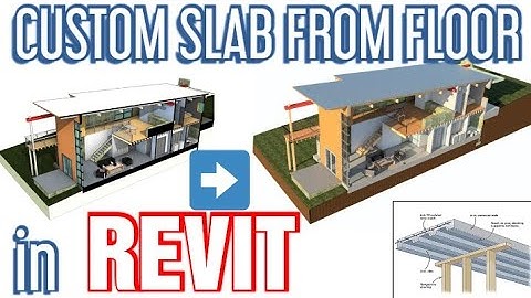 How to prepare slab in Revit| slab in revit using generic floor| slab using offset in Revit