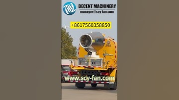 What Makes Fog Cannons Effective for Dust Suppression? #dustsuppression #fogcannon