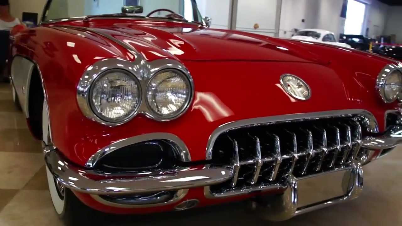 1959 Corvette Dual Quod Frame Off Restored   HD 720p Video Sharing