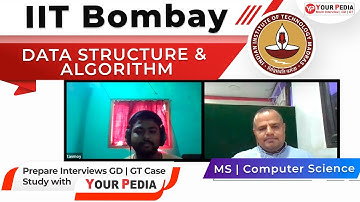 Data Structure & Algo. Mock Interview for MS in IIT Bombay | CSE | Prepare Interviews with YourPedia