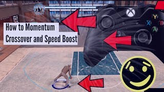 HOW TO MOMENTUM DRIBBLE AND SPEEDBOOST I NBA2K17 DRIBBLE TUTORIAL I