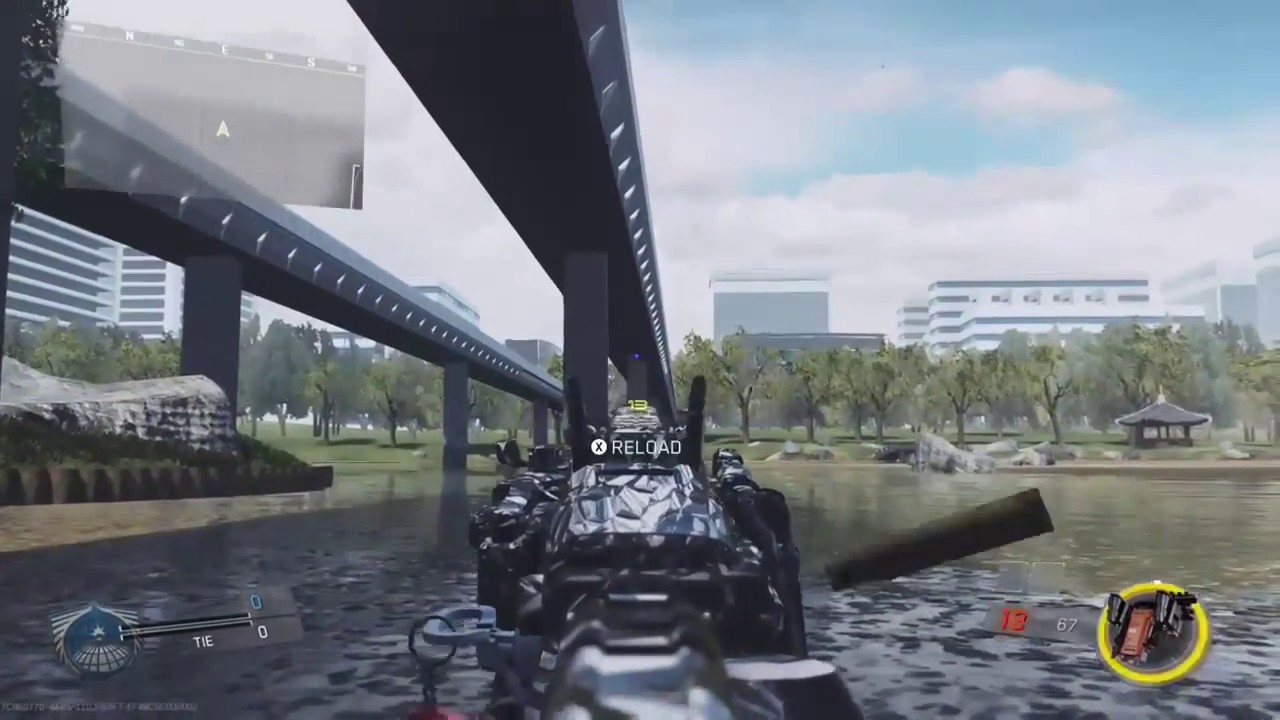 *New*Infinite warfare precinct out of map glitch(easy)*!!!