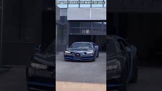 Bugatti unlocked his top speed. #automobile #facts