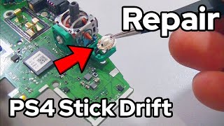 How to Repair Dualshock 4 Analog Stick Input - PS4 Stick Drift