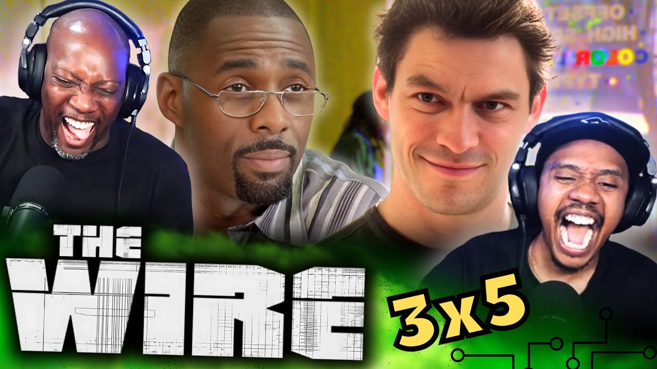 The Greatest Series Ever! - THE WIRE S3E5 Reaction – Straight and True