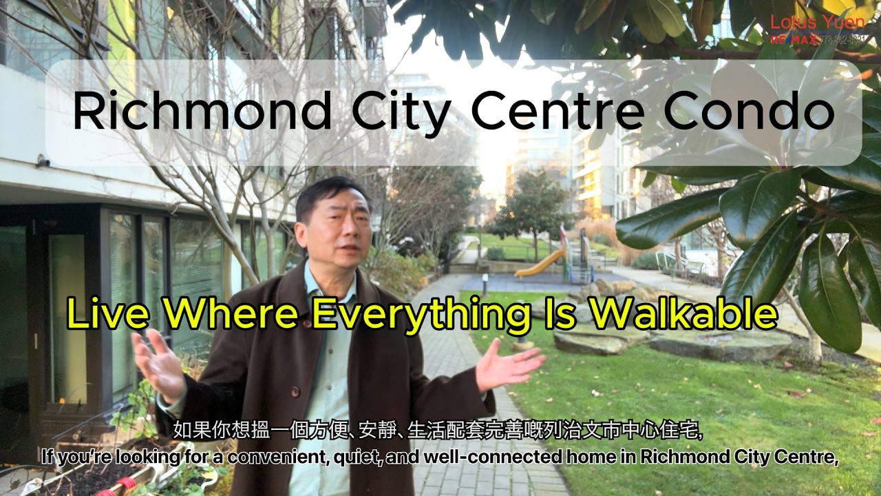 Live Where Everything Is Walkable | Richmond City Centre Condo | Rare Private Storage Room | English