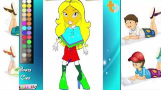 COLORING PAGES OF BRATZ GIRL, Bratz Coloring Pages - Coloring Pages For Girls