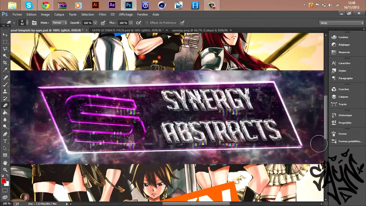 "SynergyAbstracts" (2in1) • Rule Sayn