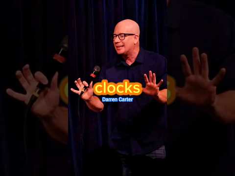 #shorts #crowdwork #comedy #comedian #standupcomedy #DarrenCarter #jokes #dadjokes #funny #clock