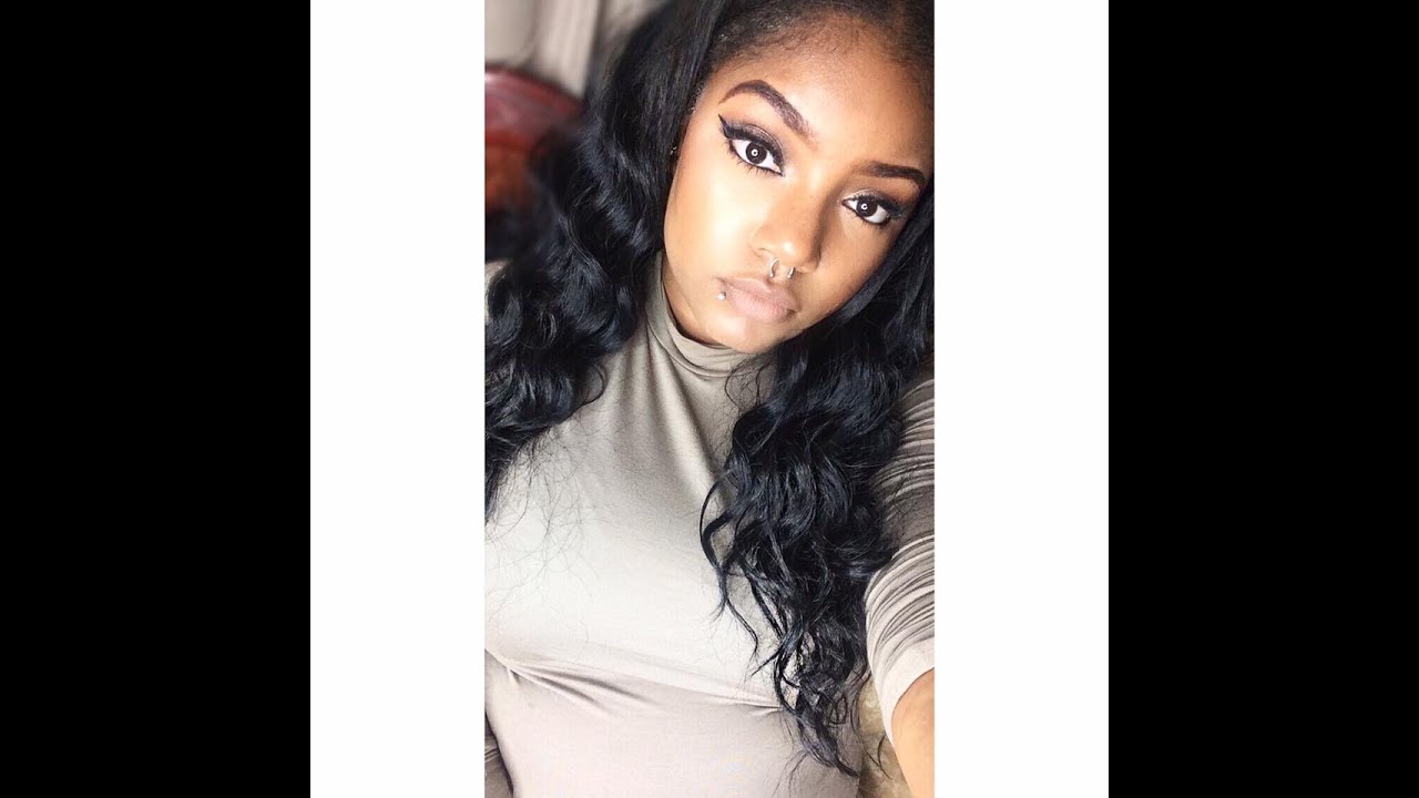 Quick Weave Wig Tutorial In Under 1 Hour - YouTube
