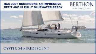 [OFF MARKET] Oyster 54 (IRIDESCENT), with Alan McIlroy - Yacht for Sale - Berthon International