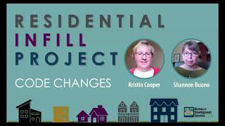 Residential Infill Project || Lunch &amp; Learn June 10, 2021