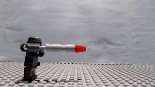 Lego Machine Gun Tutorial - Stop Motion