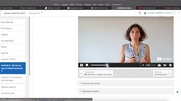 faire une vidéo interactive sur Moodle