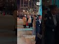 Here's what it was like outside the Liberty Ball after Trump's inauguration 👀