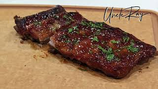oven baked back ribs/美式醬燒豬肋骨   HD 1080p by Uncle Ray Food Lab 4,492 views 1 year ago 10 minutes, 1 second