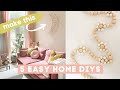 5 DIY Home Decor ideas for 2021! Boho and Minimal home DIYs