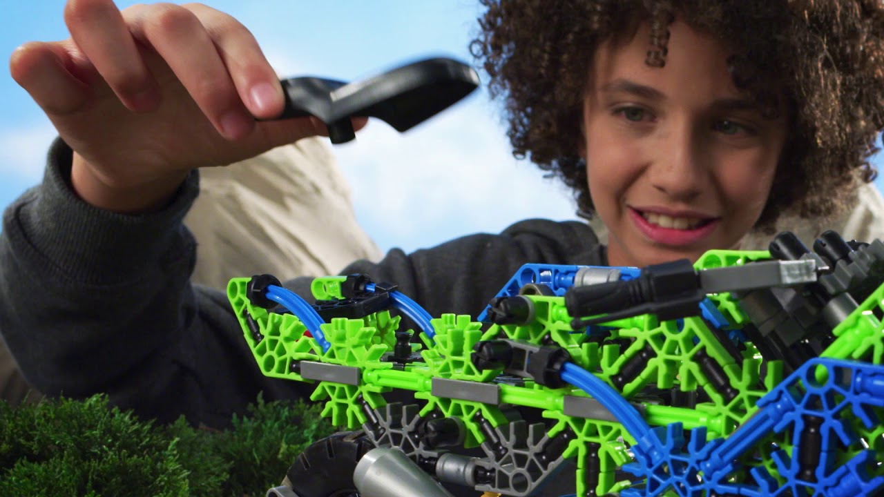 K'Nex Jeep Wrangler Building Set - English - YouTube